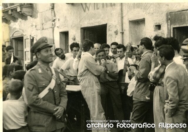 1953 - Mariano Franco con Enzo Tortora a S.Filippo